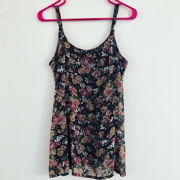Brandy Melville Tops - Brandy Melville Floral Tank Dress Small